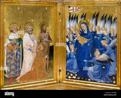 The Wilton Diptych ? Une œuvre emblématique de l'art gothique anglais !